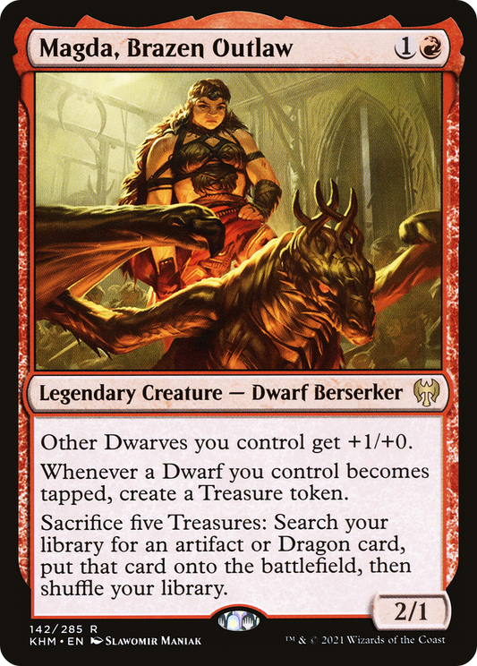 Magda, Brazen Outlaw (KHM-142) (Foil)