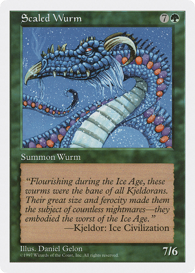 Scaled Wurm (5ED-322)