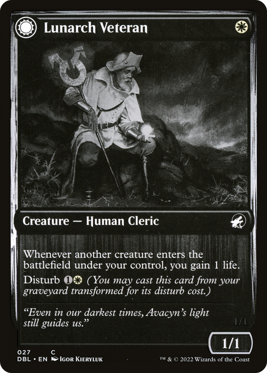 Lunarch Veteran // Luminous Phantom (DBL-027)