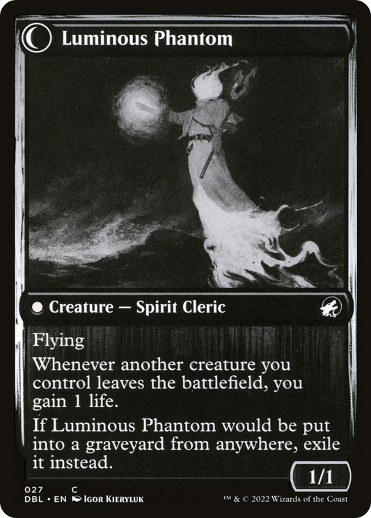 Lunarch Veteran // Luminous Phantom (DBL-027) (Foil)