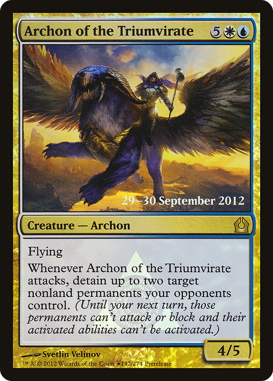 Archon of the Triumvirate (PRE-142★) (Foil)