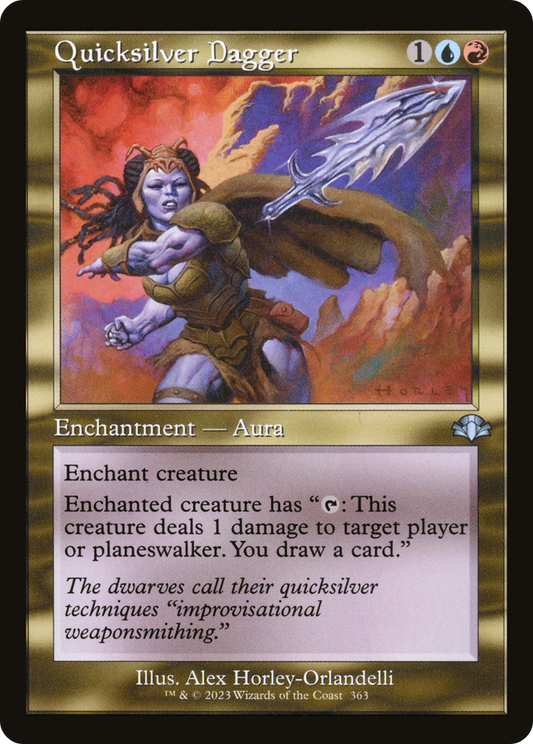 Quicksilver Dagger (DMR-363) (Foil)