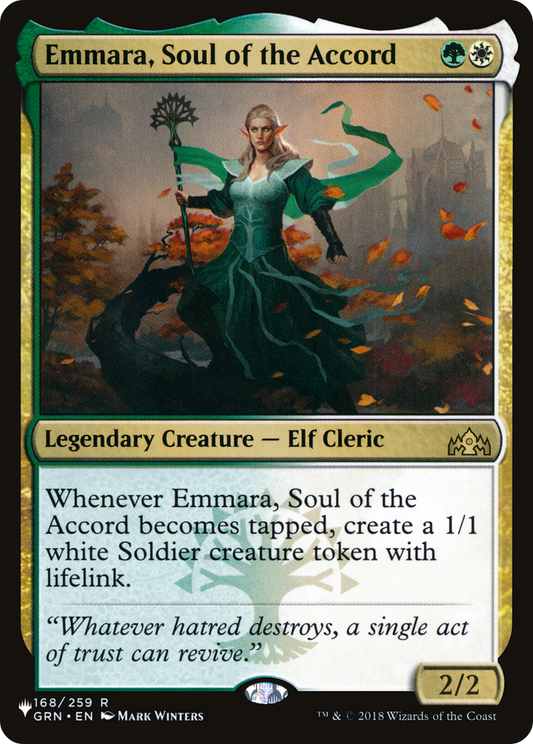 Emmara, Soul of the Accord (LIST-GRN-168)
