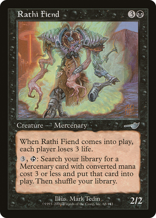 Rathi Fiend (NMS-068) (Foil)