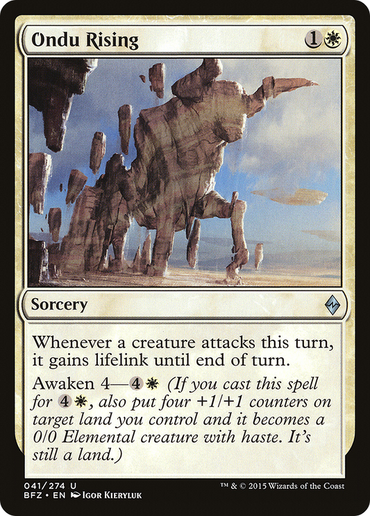 Ondu Rising (BFZ-041) (Foil)