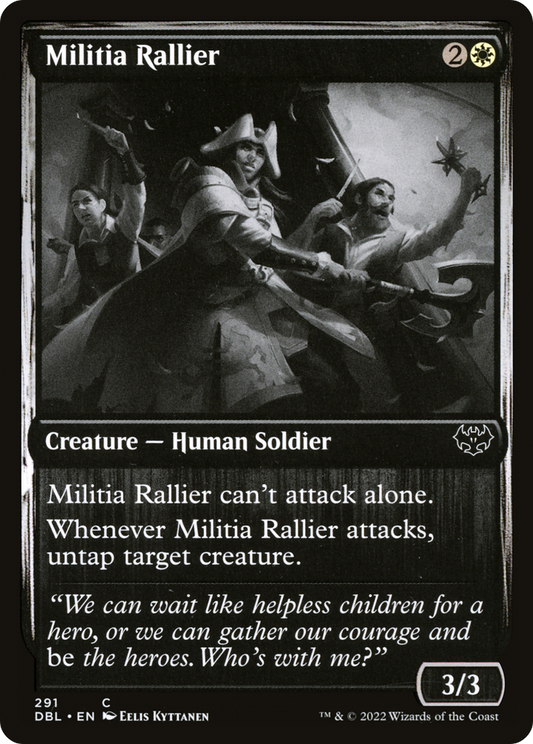 Militia Rallier (DBL-291) (Foil)