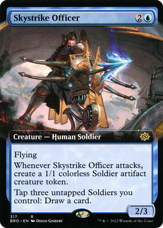 Skystrike Officer (BRO-317) (Extended Art) (Foil)