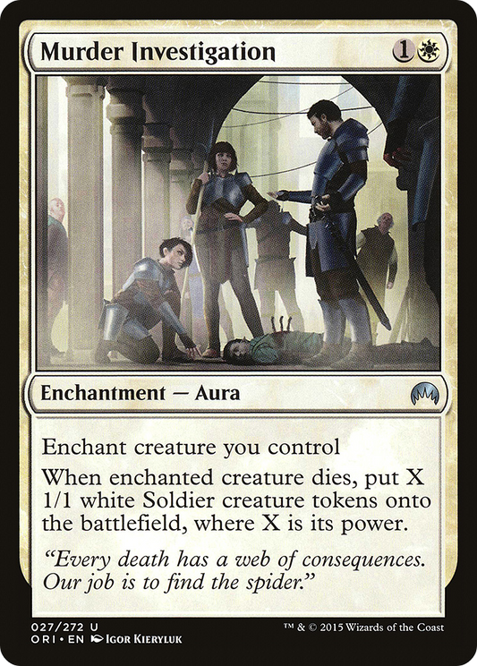 Murder Investigation (ORI-027) (Foil)