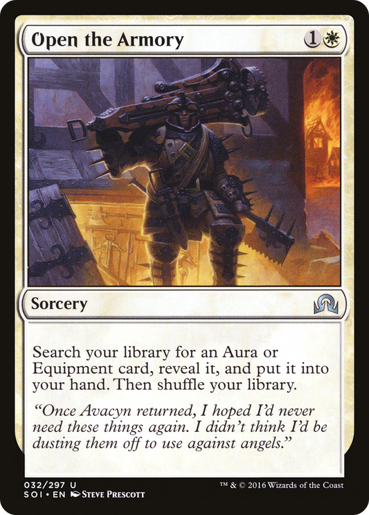 Open the Armory (SOI-032) (Foil)