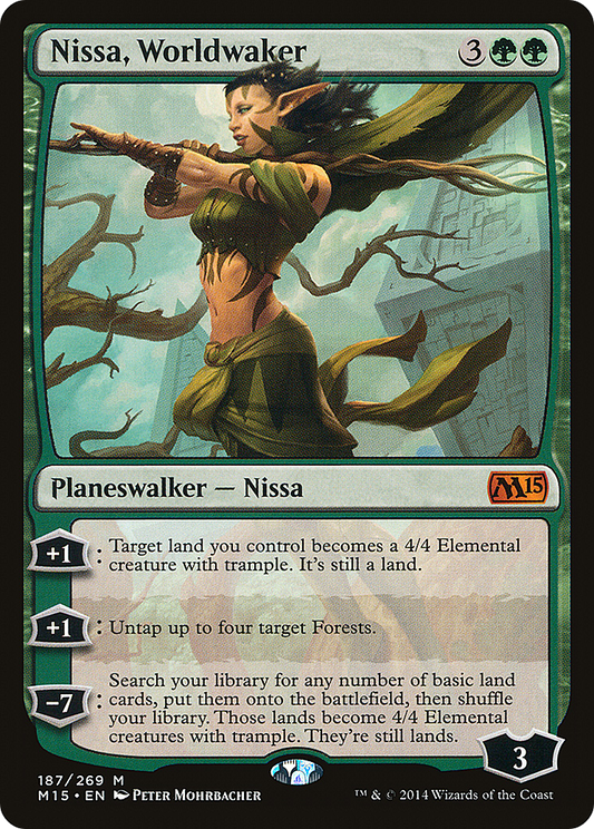 Nissa, Worldwaker (M15-187)