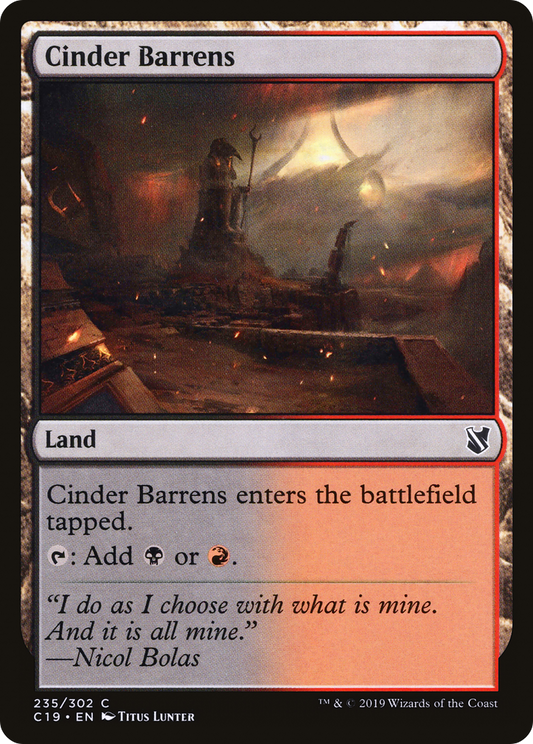 Cinder Barrens (C19-235)