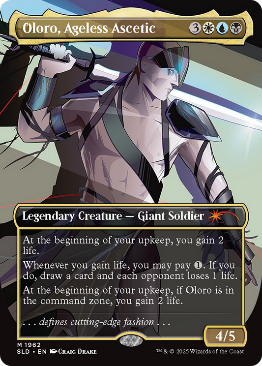 Oloro, Ageless Ascetic (SLD-1962) (Borderless) (Foil)