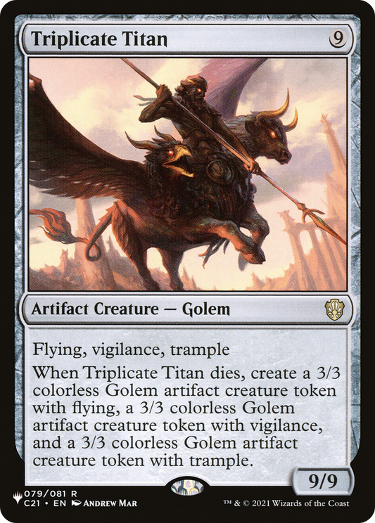 Triplicate Titan (LIST-C21-79)