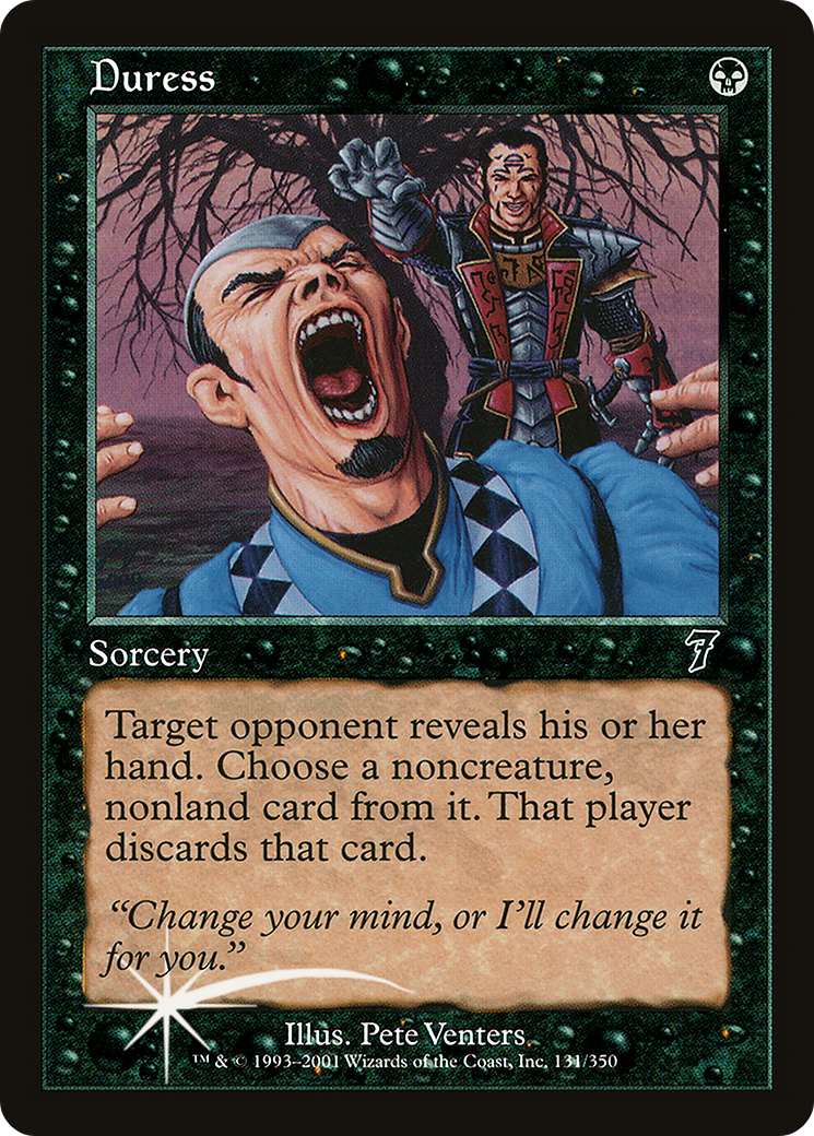 Duress (7ED-131★) (Foil)