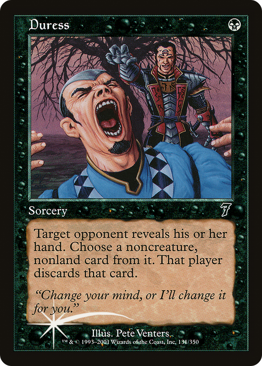 Duress (7ED-131★) (Foil)