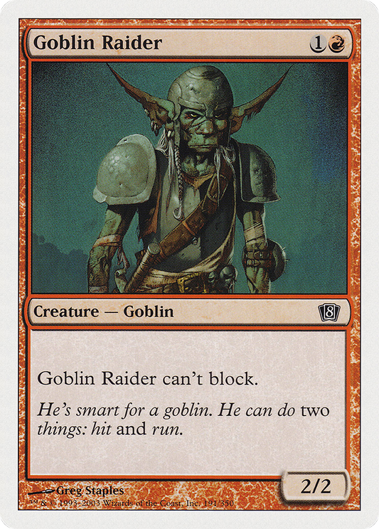 Goblin Raider (8ED-191)