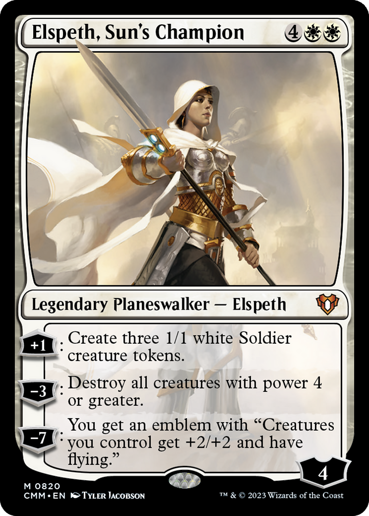 Elspeth, Sun's Champion (CMM-820)