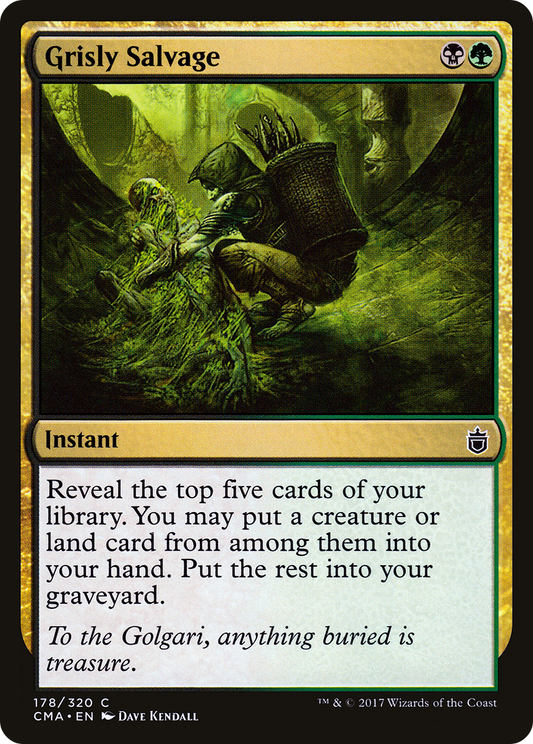 Grisly Salvage (CMA-178)