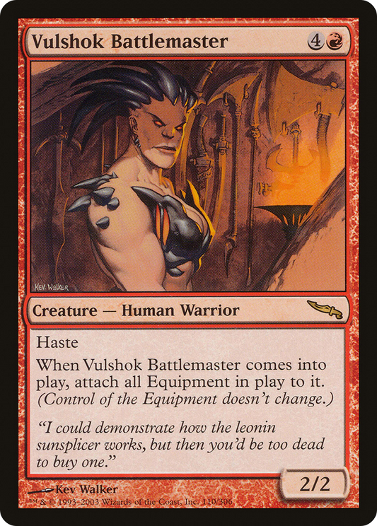 Vulshok Battlemaster (MRD-110) (Foil)