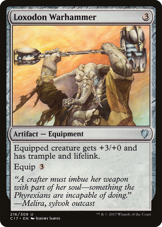 Loxodon Warhammer (C17-216)