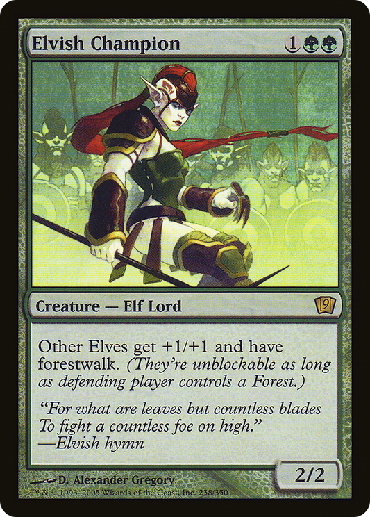 Elvish Champion (9ED-238★) (Foil)