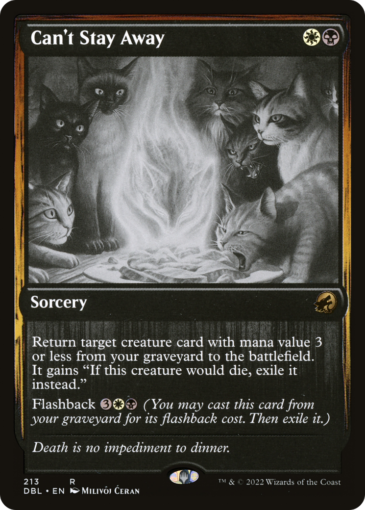 Can't Stay Away (DBL-213) (Foil)