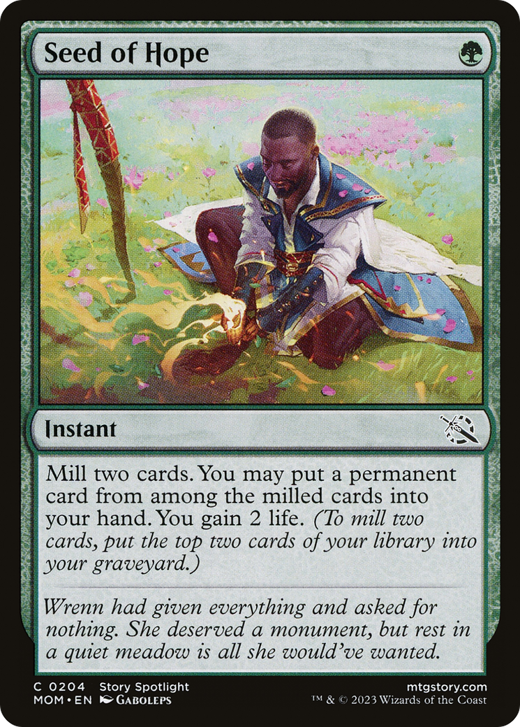 Seed of Hope (MOM-204) (Foil)