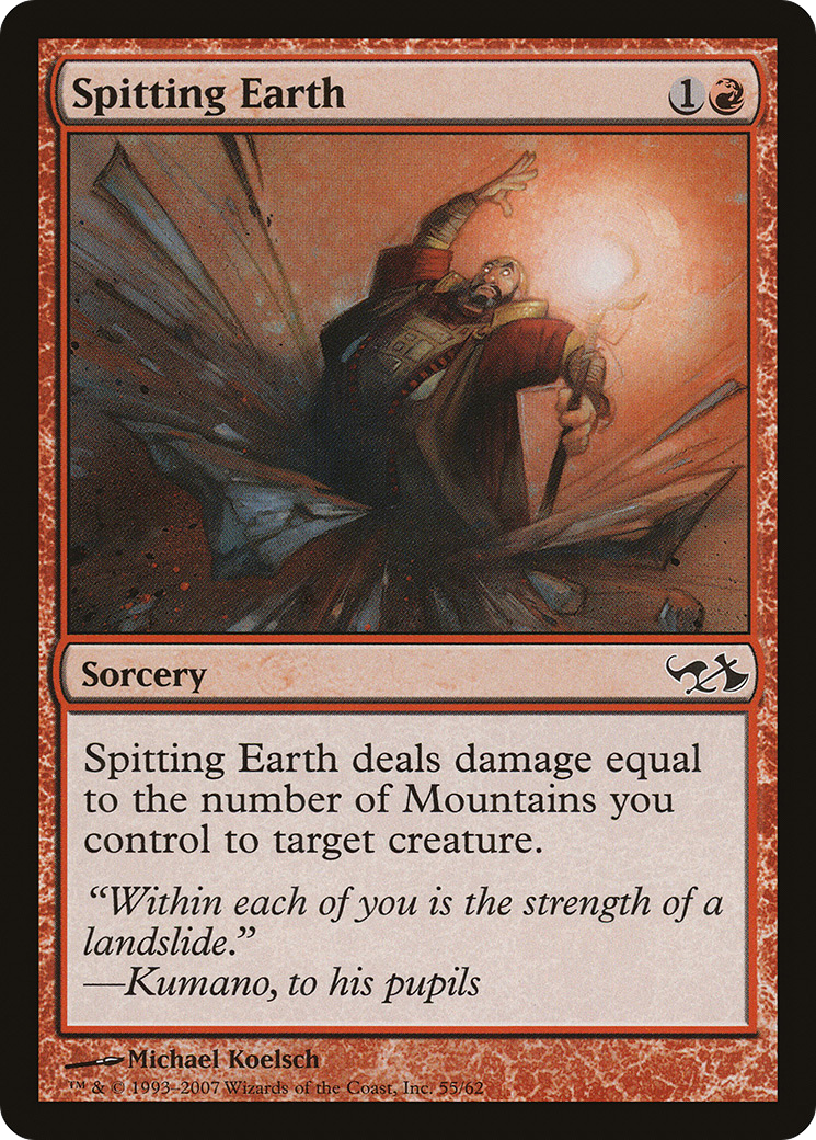 Spitting Earth (EVG-055)