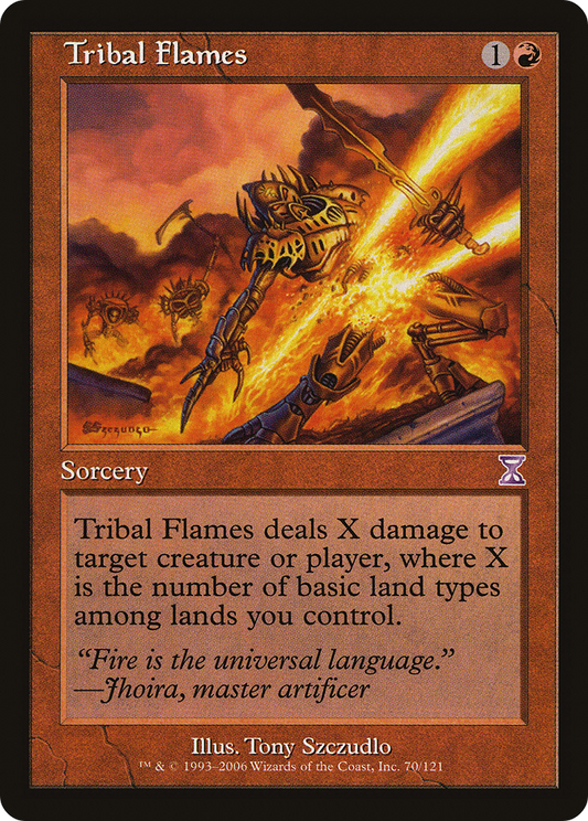 Tribal Flames (TSB-070) (Foil)