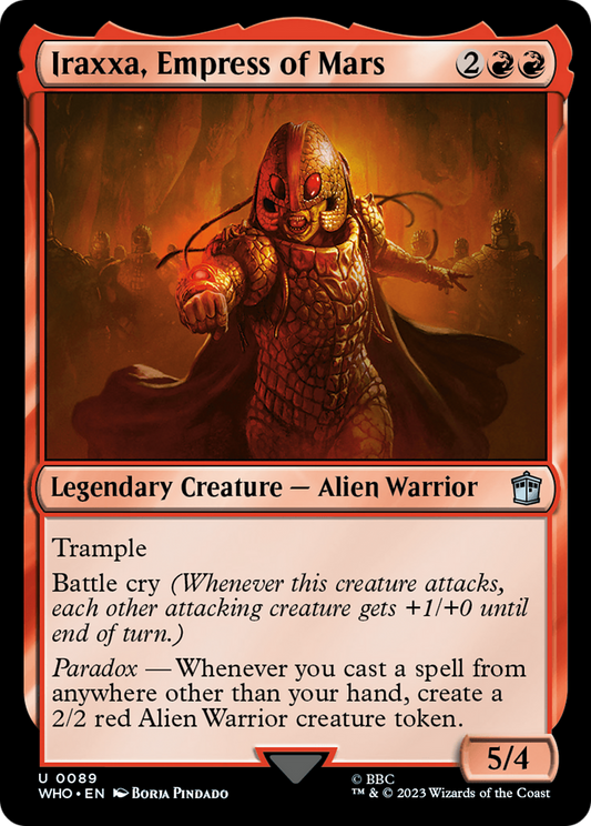 Iraxxa, Empress of Mars (WHO-089)