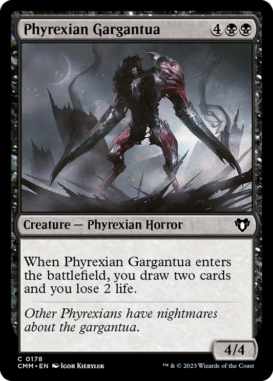 Phyrexian Gargantua (CMM-178) (Foil)