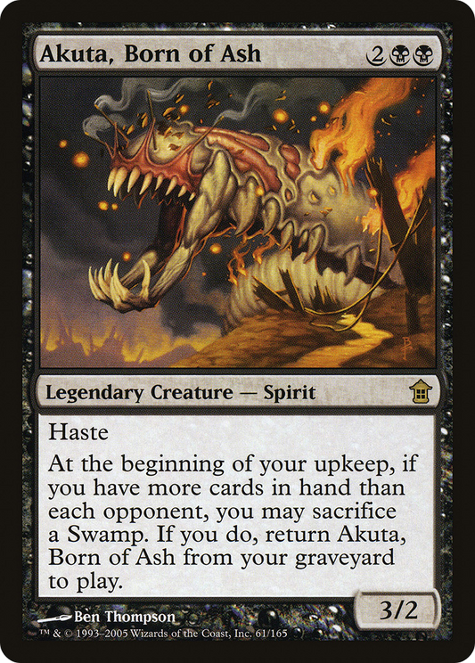 Akuta, Born of Ash (SOK-061) (Foil)