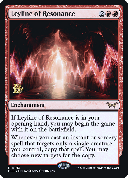 Leyline of Resonance (PRE-143S) (Foil)