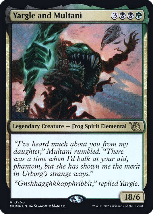 Yargle and Multani (PRE-256S) (Foil)