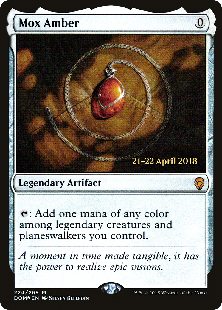 Mox Amber (PRE-224S) (Foil)