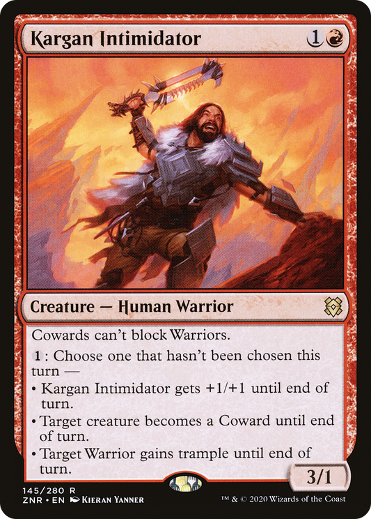 Kargan Intimidator (ZNR-145) (Foil)