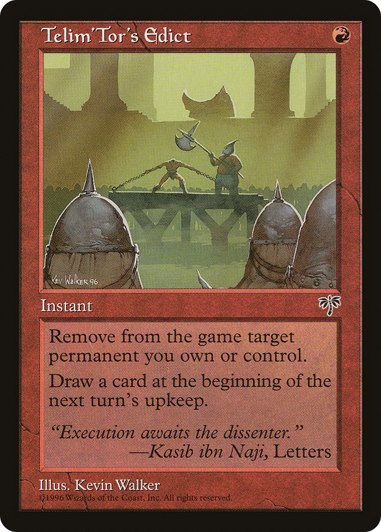 Telim'Tor's Edict (MIR-198)