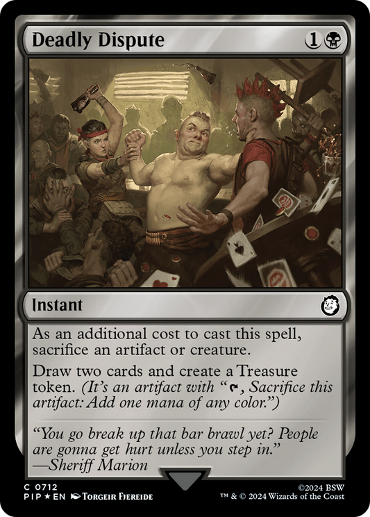 Deadly Dispute (PIP-712) (Surge Foil)