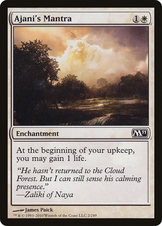 Ajani's Mantra (M11-002) (Foil)