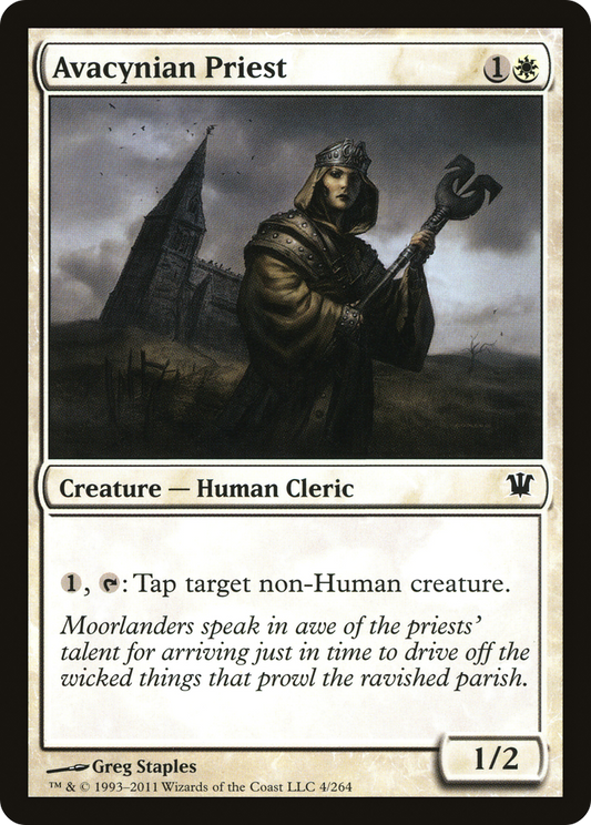Avacynian Priest (ISD-004) (Foil)