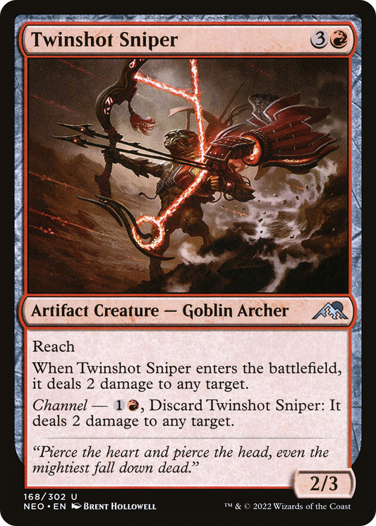 Twinshot Sniper (NEO-168) (Foil)