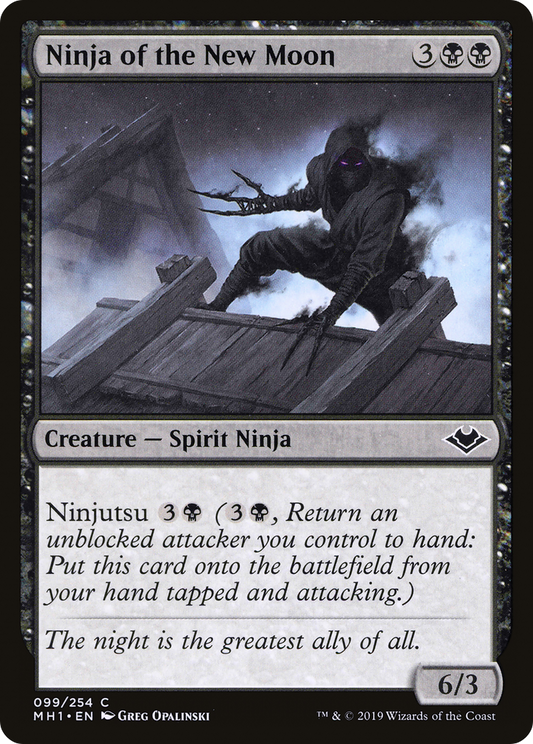 Ninja of the New Moon (MH1-099) (Foil)