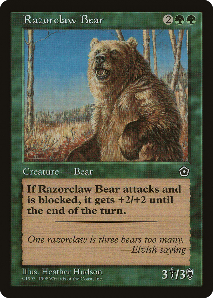Razorclaw Bear (P02-142)
