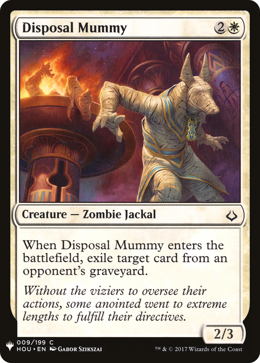 Disposal Mummy (LIST-HOU-9)