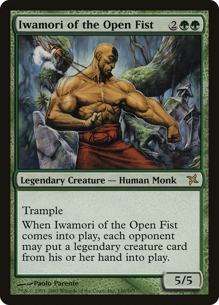 Iwamori of the Open Fist (BOK-130) (Foil)
