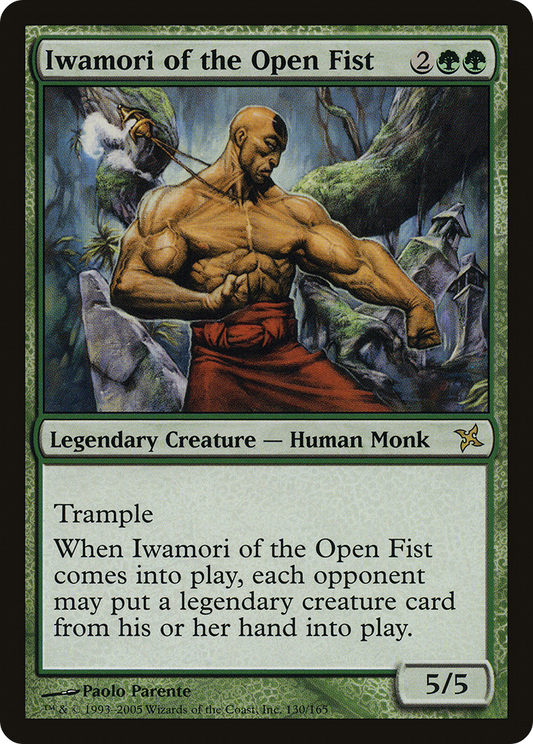 Iwamori of the Open Fist (BOK-130) (Foil)