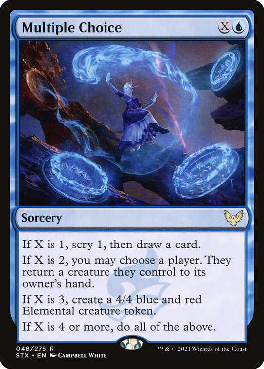 Multiple Choice (STX-048)