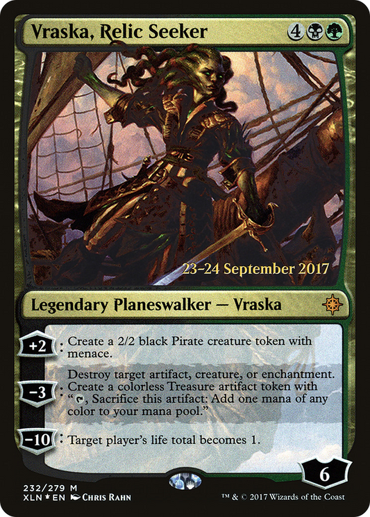 Vraska, Relic Seeker (PRE-232S) (Foil)