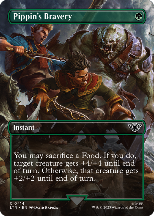 Pippin's Bravery (LTR-414) (Borderless) (Foil)