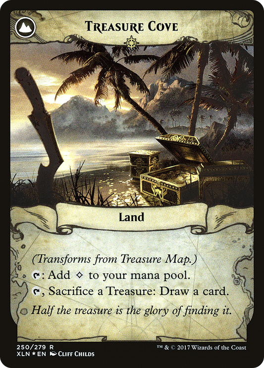 Treasure Map // Treasure Cove (PRE-250S) (Foil)